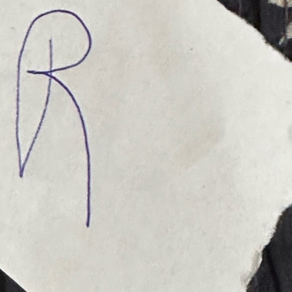 Old Navy sz med tunic style top in gray and off white sheer semi dressy - Picture 12 of 12